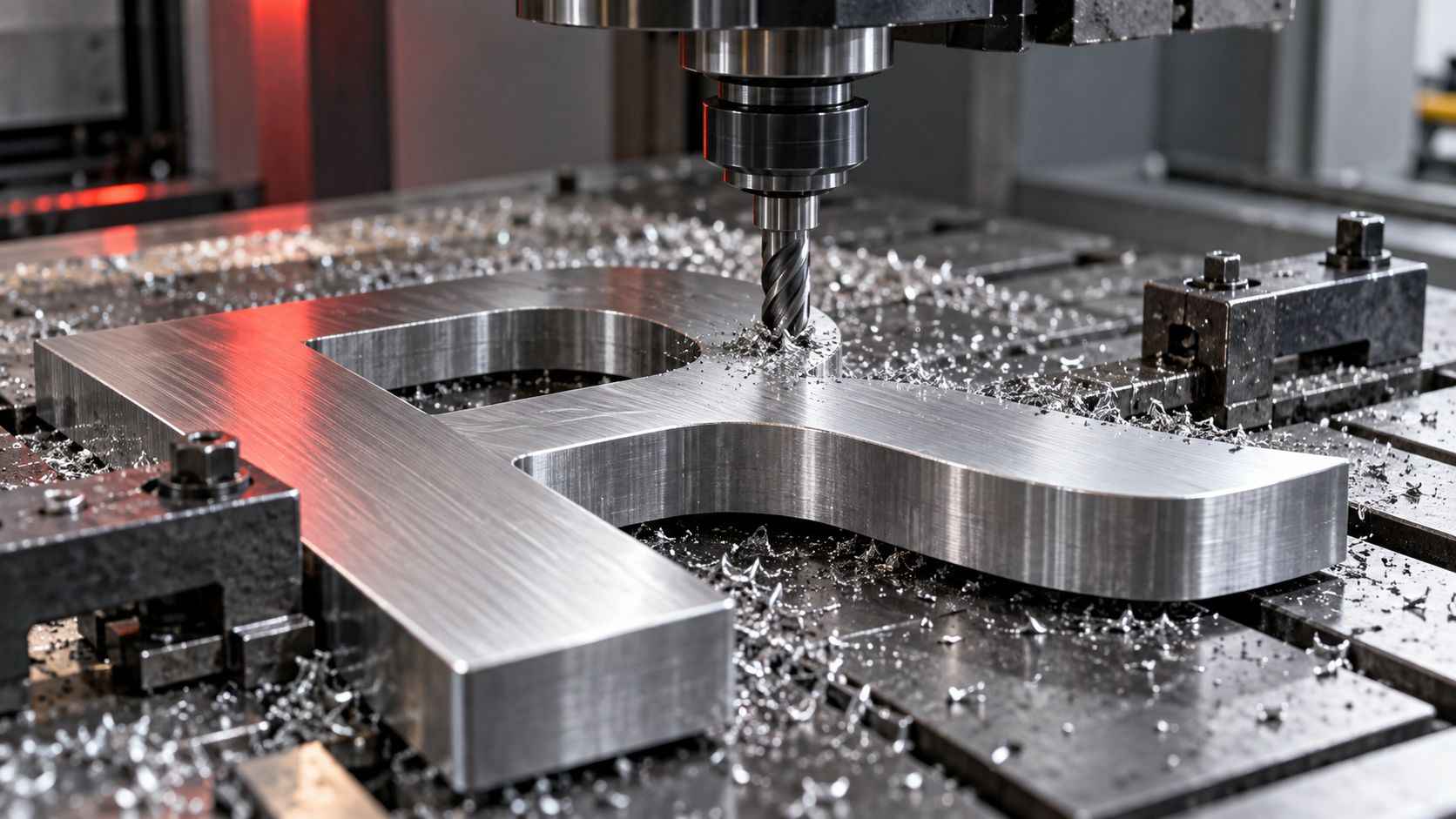 Precision CNC metal cutting