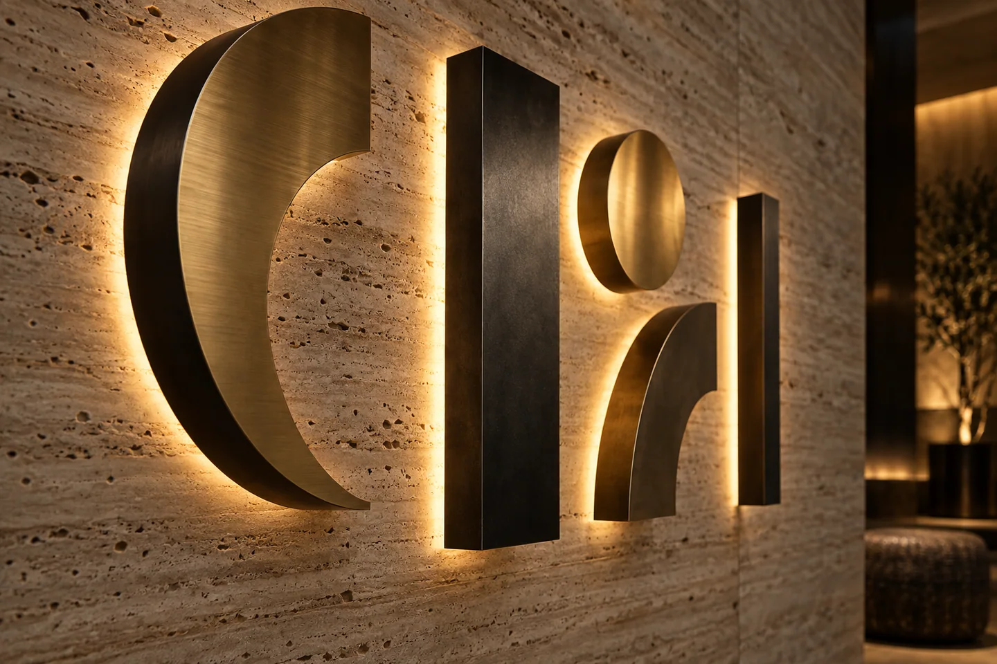 Halo-Lit Letters