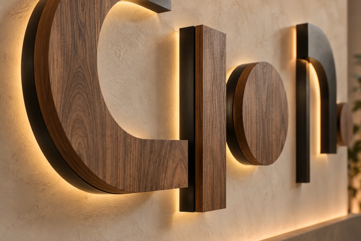 Wood & Metal Letters