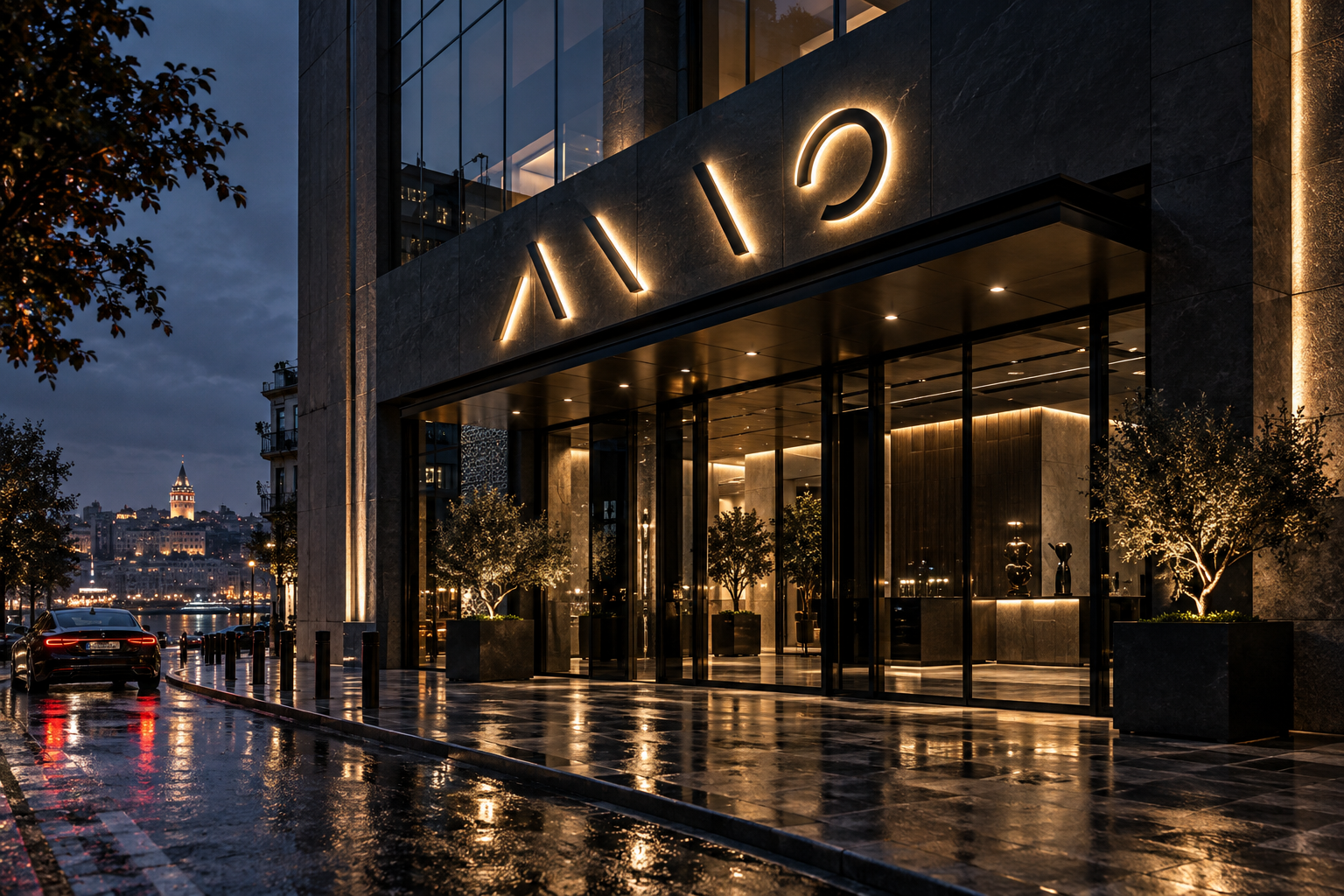Architectural Illuminated Sign
